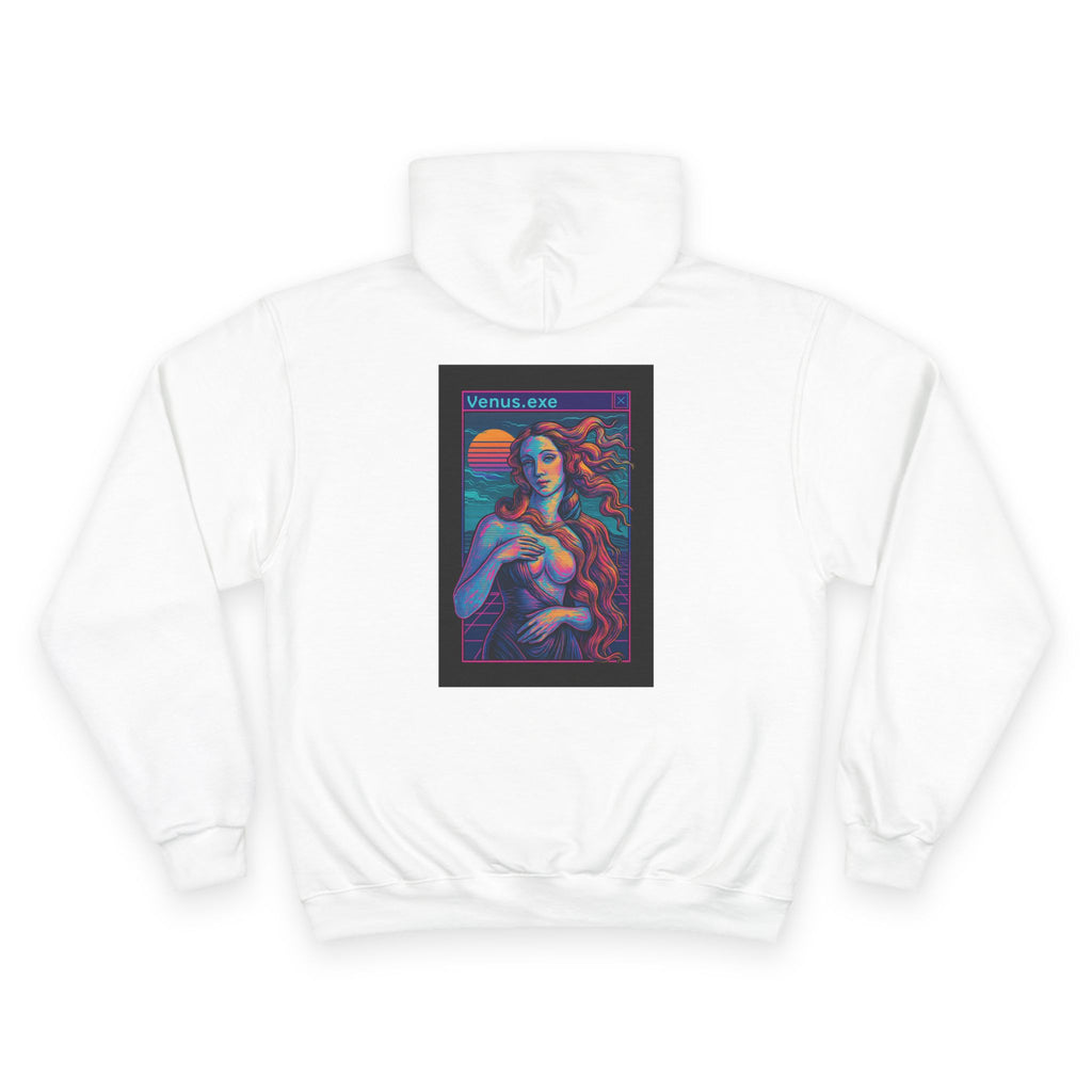 Vibrant Champion Hoodie for Art Lovers, Retro Vibe, Streetwear, Cozy Gift, Everyday Wear