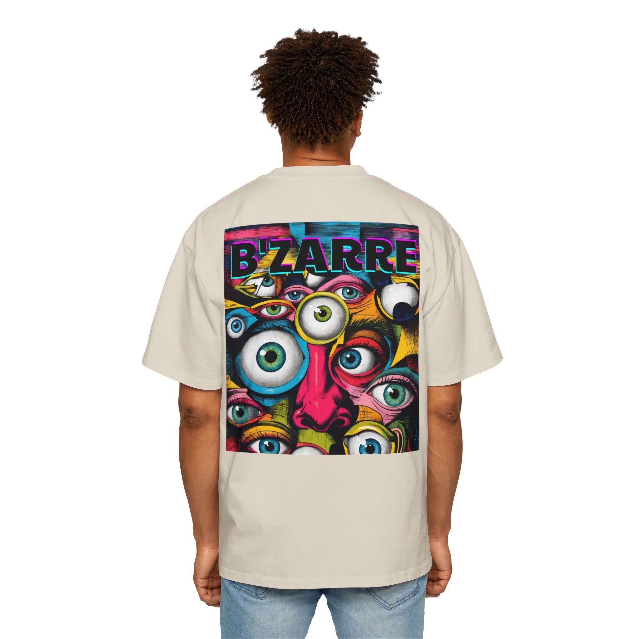 Bizarre Graphic Tee - Unique Oversized Men's T-Shirt for Streetwear Lovers, Festival Style, Gift for Creatives, Summer Essentials, [...]