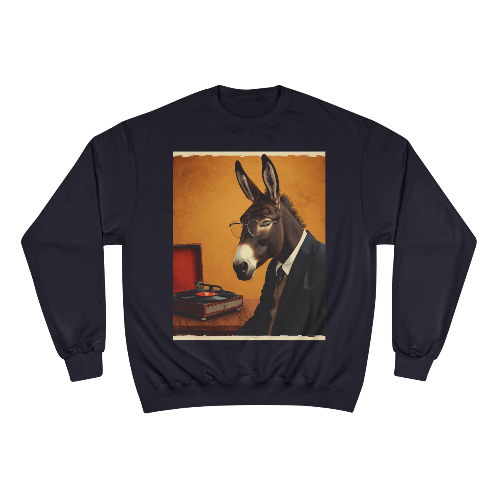 Donkey in Suit Graphic Sweatshirt
