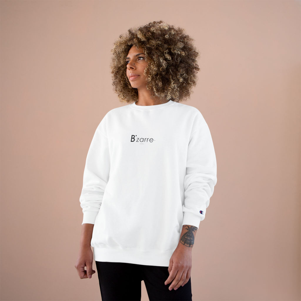 B'zarré Champion Sweatshirt - Casual Comfort, Perfect for Everyday Wear, Trendy Gift Idea, Unique QR Code Design, Stylish Layering