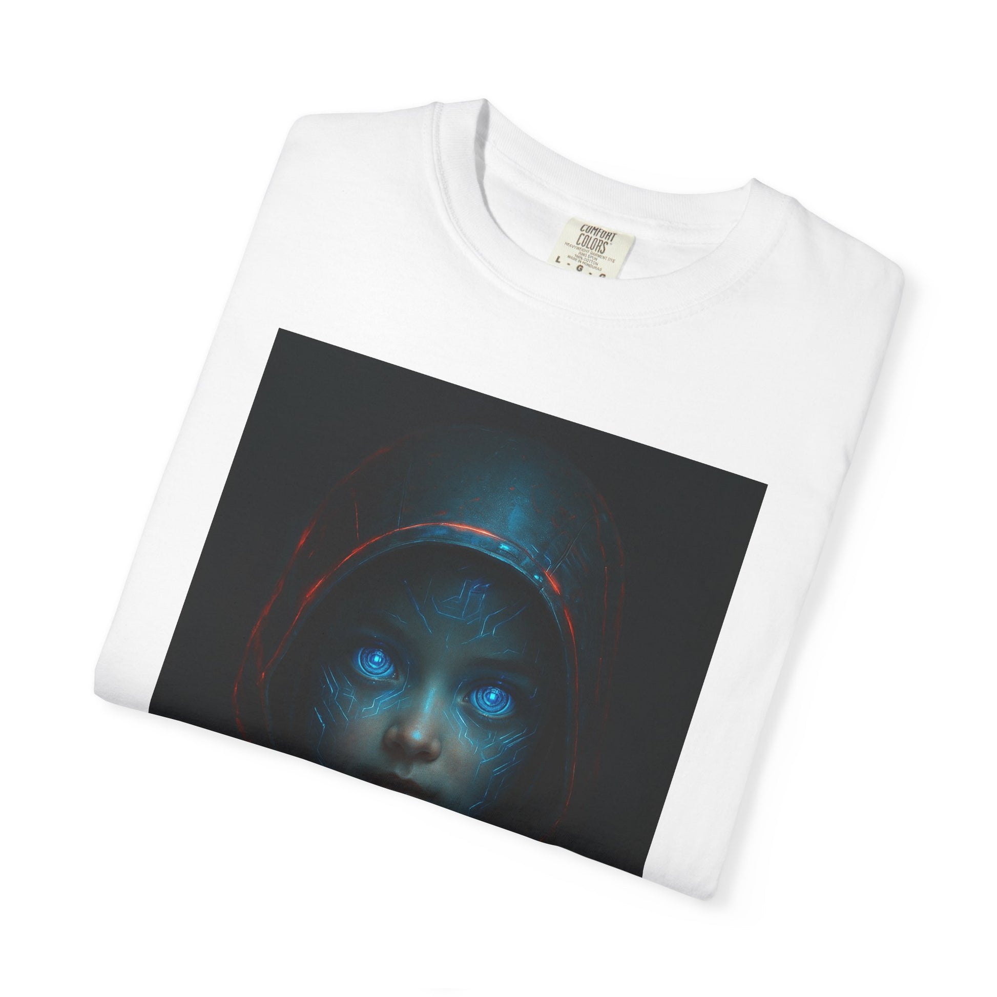 Mysterious Unisex Graphic Tee, Artistic T-shirt, Unique Gift for Art Lovers, Casual Wear, Halloween Apparel