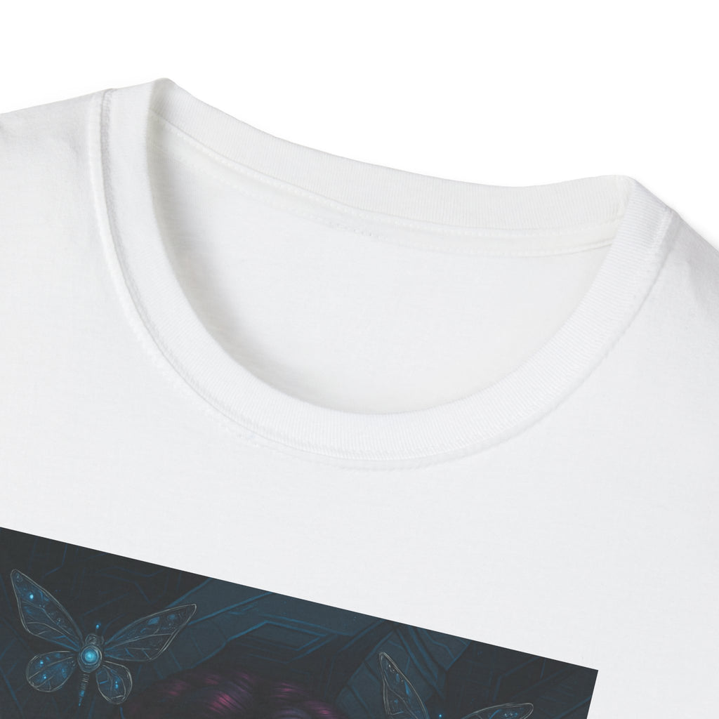 Mystical Aura Unisex Softstyle T-Shirt | Graphic Tee, Casual Wear, Gift for Him/Her, Festival Clothing, Spiritual Apparel