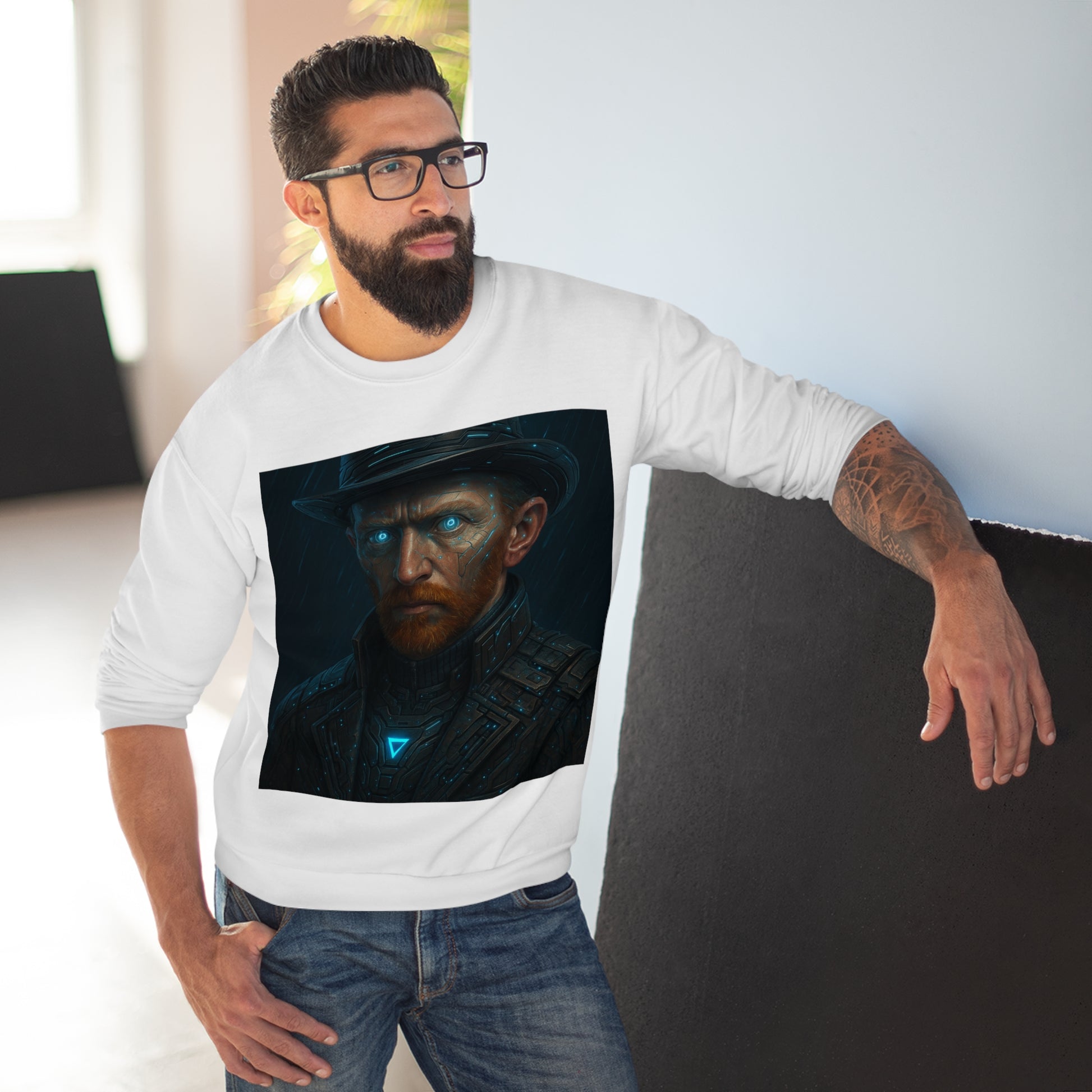 Vincent Inspired Unisex Crew Neck Sweatshirt, Cozy Art Sweatshirt, Unisex Gift for Artists, Unique Fashion Item, Comfortable Nickname [...]