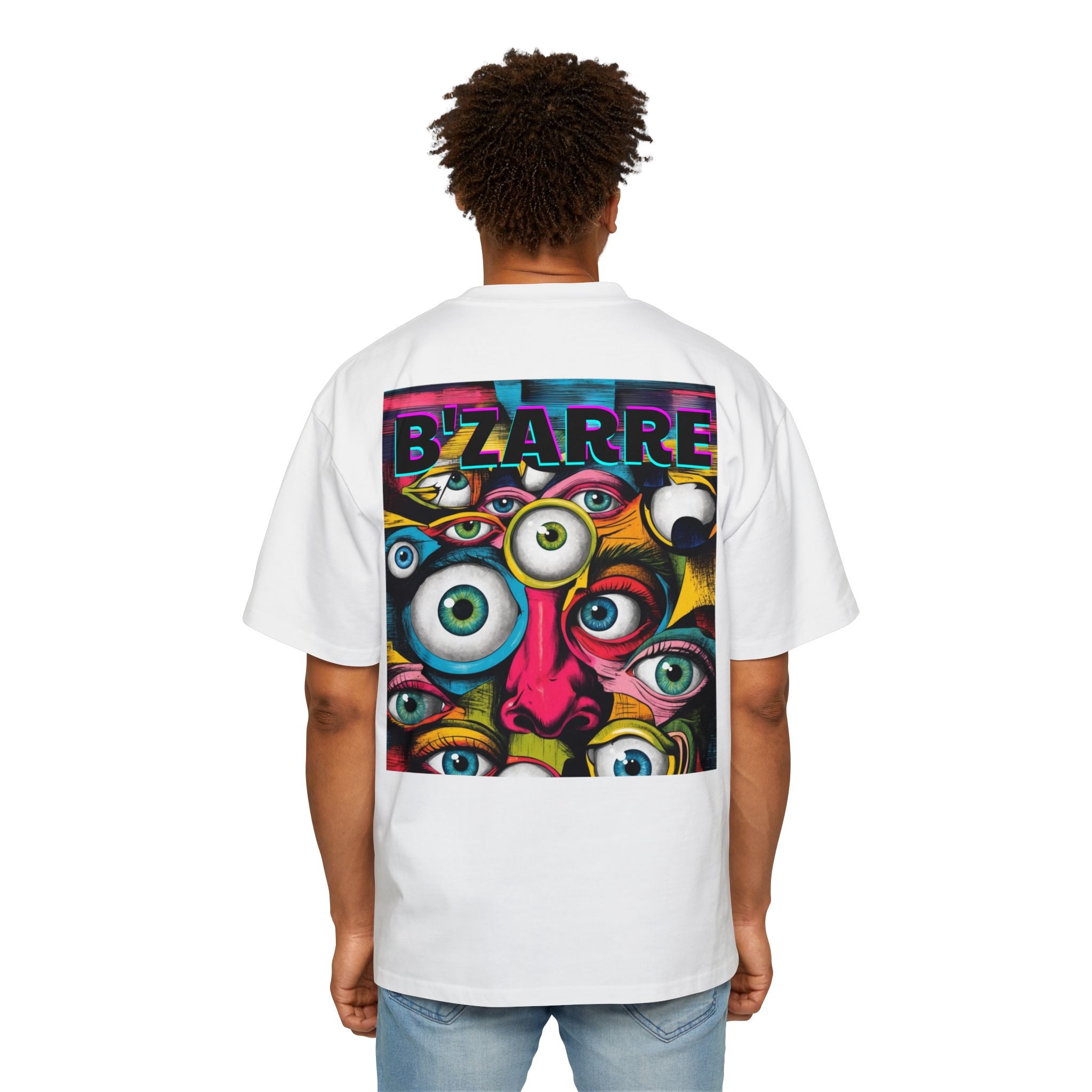 Bizarre Graphic Tee - Unique Oversized Men's T-Shirt for Streetwear Lovers, Festival Style, Gift for Creatives, Summer Essentials, [...]