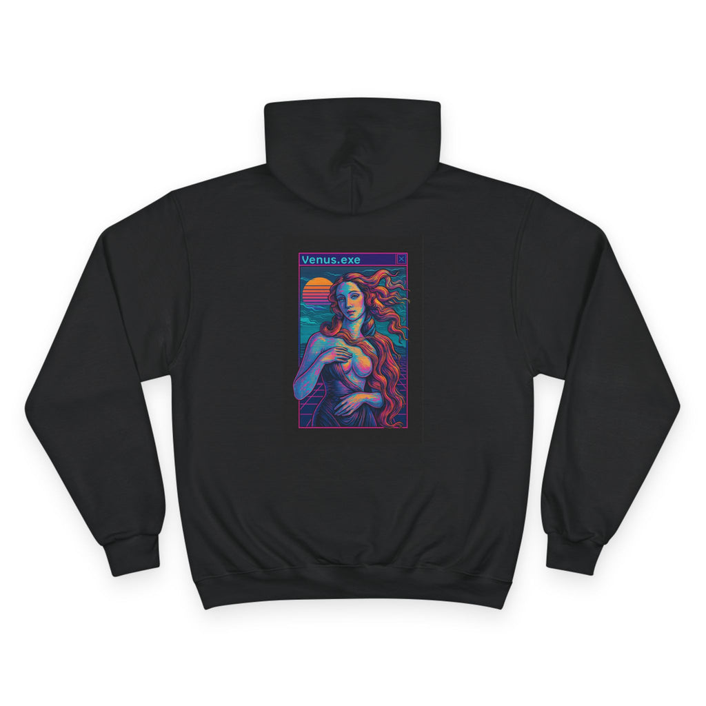 Vibrant Champion Hoodie for Art Lovers, Retro Vibe, Streetwear, Cozy Gift, Everyday Wear
