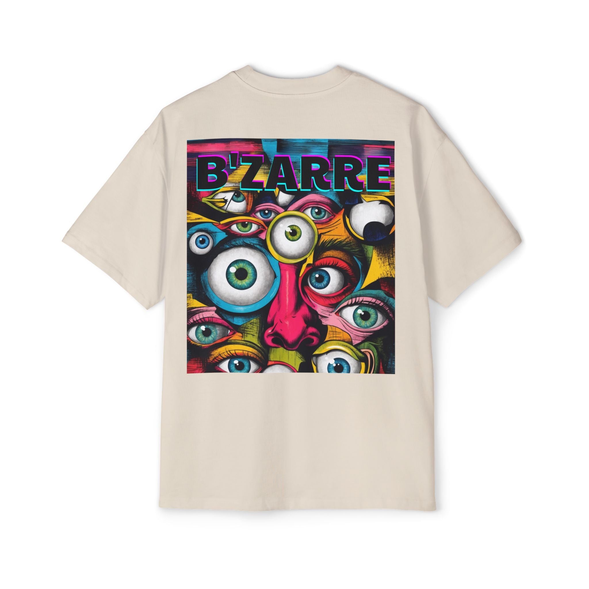 Bizarre Graphic Tee - Unique Oversized Men's T-Shirt for Streetwear Lovers, Festival Style, Gift for Creatives, Summer Essentials, [...]