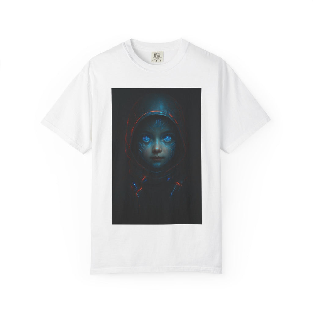 Mysterious Unisex Graphic Tee, Artistic T-shirt, Unique Gift for Art Lovers, Casual Wear, Halloween Apparel