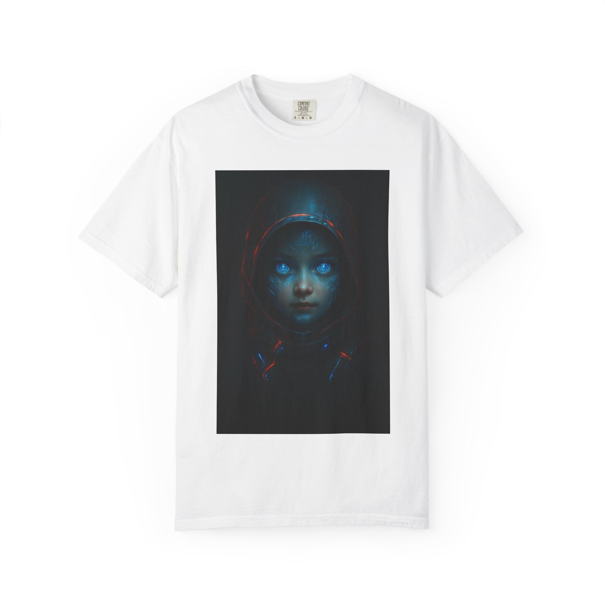 Mysterious Unisex Graphic Tee, Artistic T-shirt, Unique Gift for Art Lovers, Casual Wear, Halloween Apparel