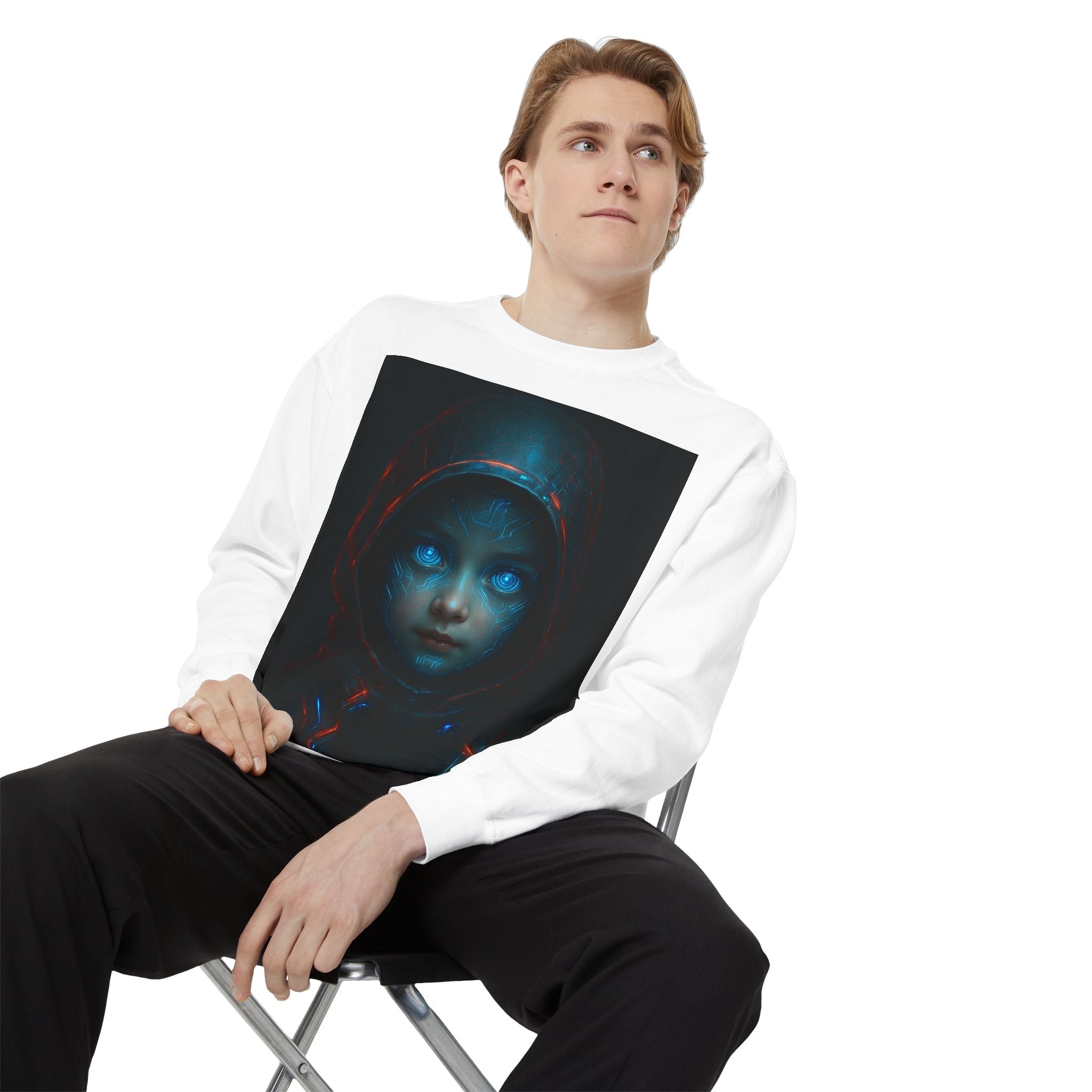 Mystical Hoodie Sweatshirt, Cozy Graphic Crewneck, Unique Gift for Art Lovers, Halloween Apparel, Casual Wear, Unisex Fashion